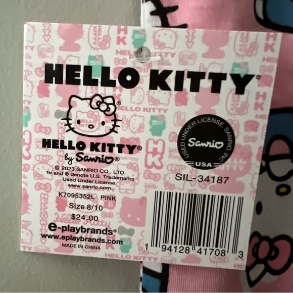 NWT Girls 8/10 Hello Kitty T-Shirt - Picture 3 of 4